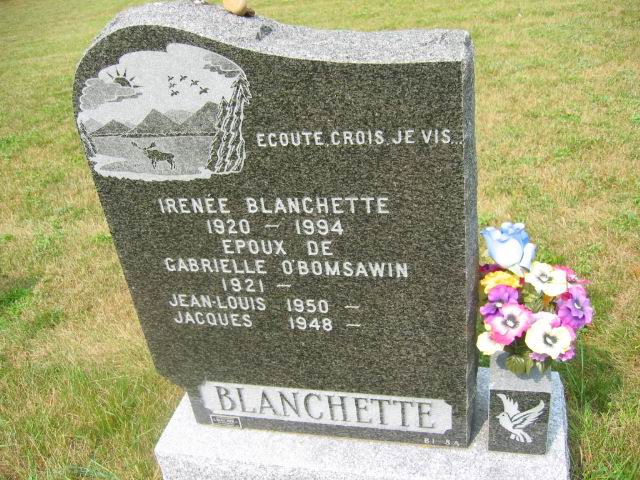 Blanchette Irenee (PT) ép de Gabrielle Obomsawin.JPG