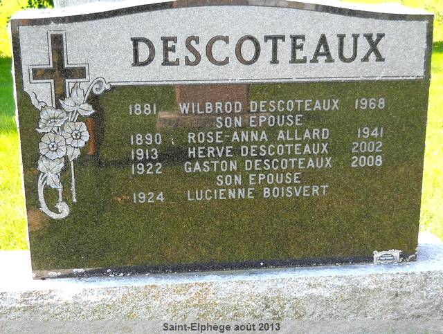 Descoteaux Wilbrod+Allard Rose-Anna pierre tombale .jpg