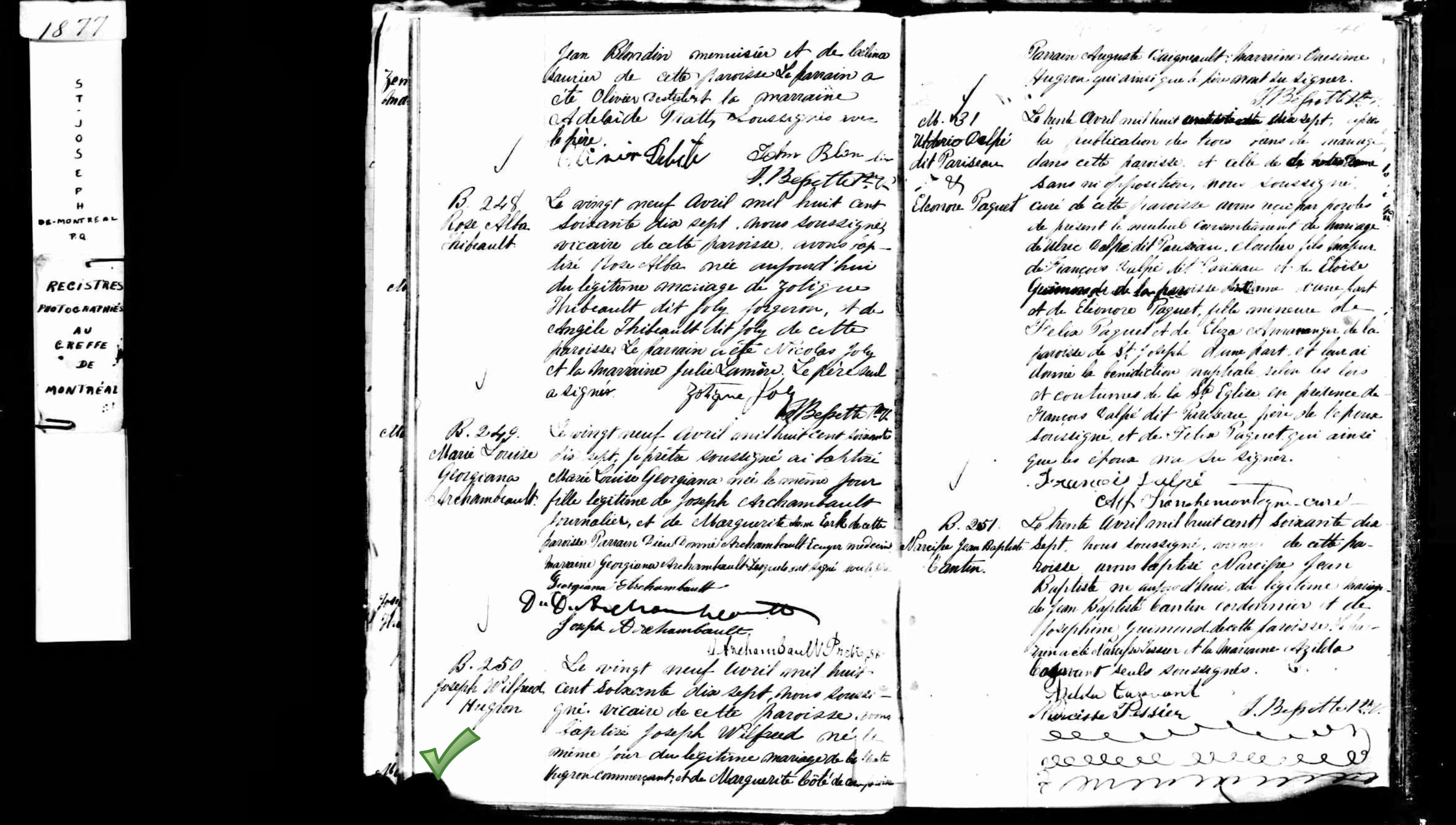 Hugron Joseph-Wilfrid (Bap) enf de Calixte & Marguerite Cote.jpg