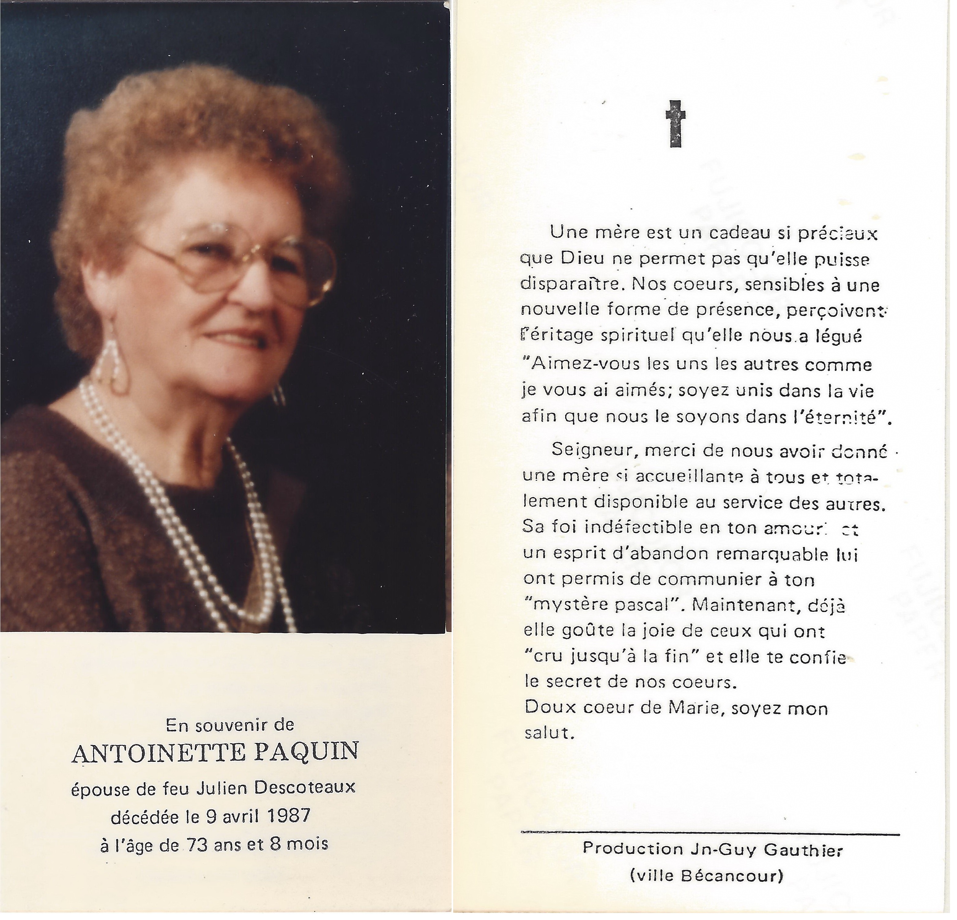 Paquin Antoinette epse de Descoteaux Julien carte mortuaire 2 faces.jpg